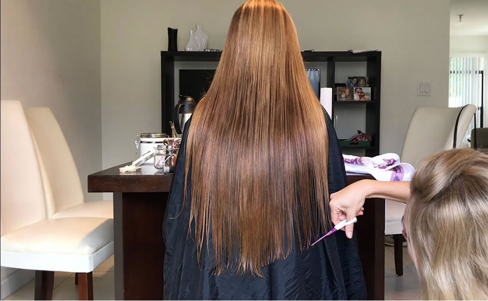 Cabello de puntas cortadas