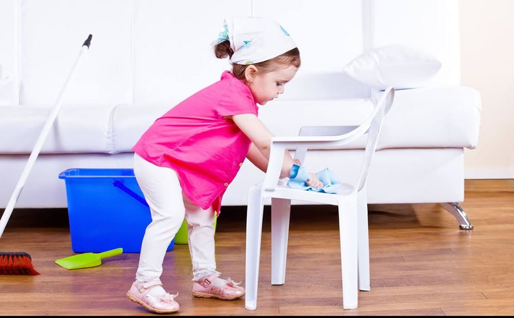 Niños pequeños para aprender habilidades