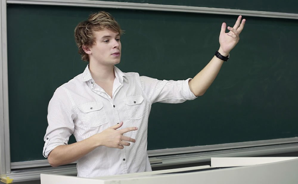 Practica el discurso antes de hablar en publico