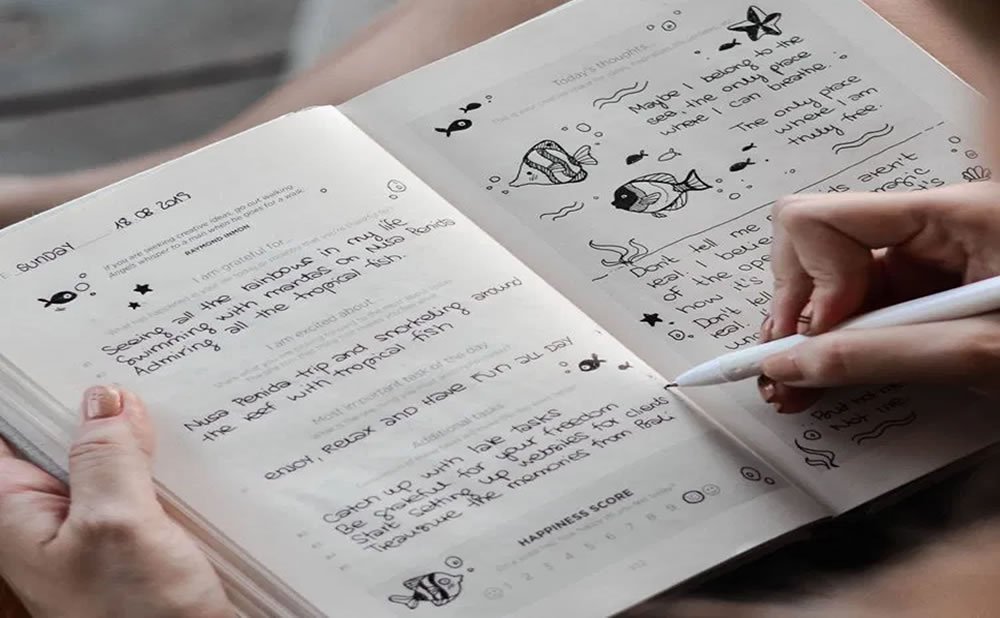 Llevar un diario de preocupaciones PENSAMIENTOS ACELERADOS