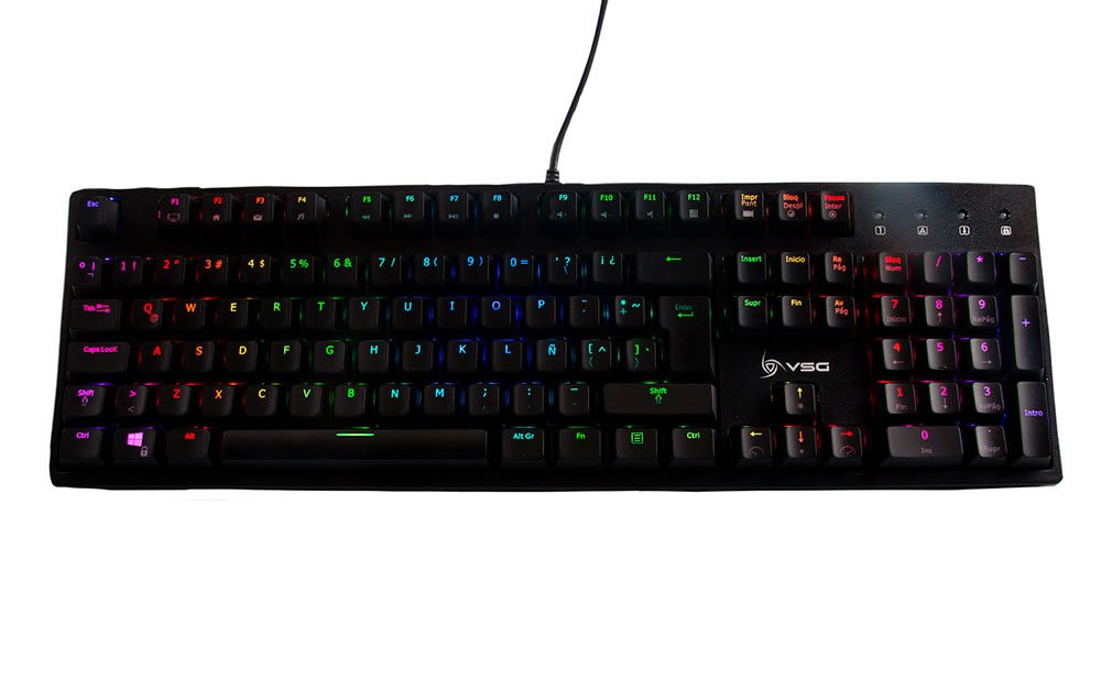 Alta estabilidad robustez TECLADO MECANICO