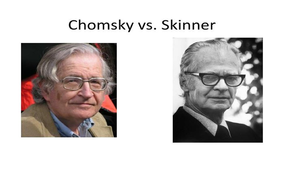 Chomsky contra skinner