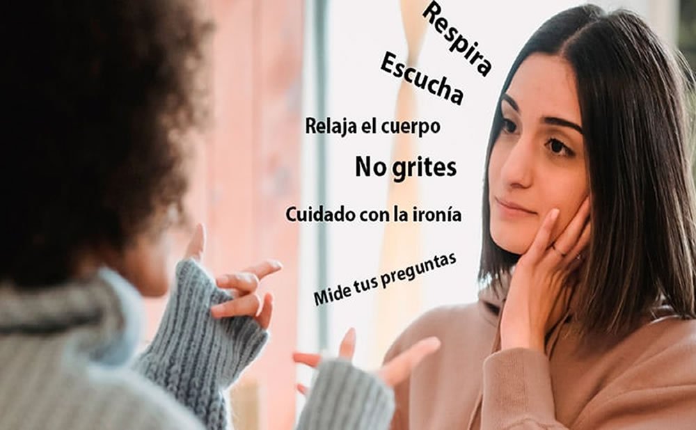 Mantenga la calma tecnicas para reducir un conflicto