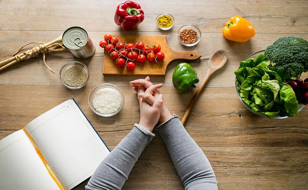Crear un plan de menu semanal uso de estructuras de vida para aliviar el estres