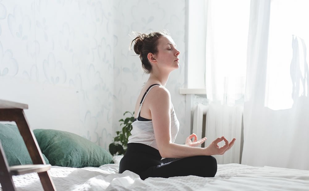 La respiracion como la meditacion antes de dormir puede ayudar a desconectar el cerebro por la noche